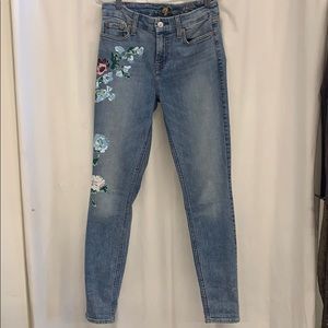 7 for all mankind Ankle Skinny Jeans
